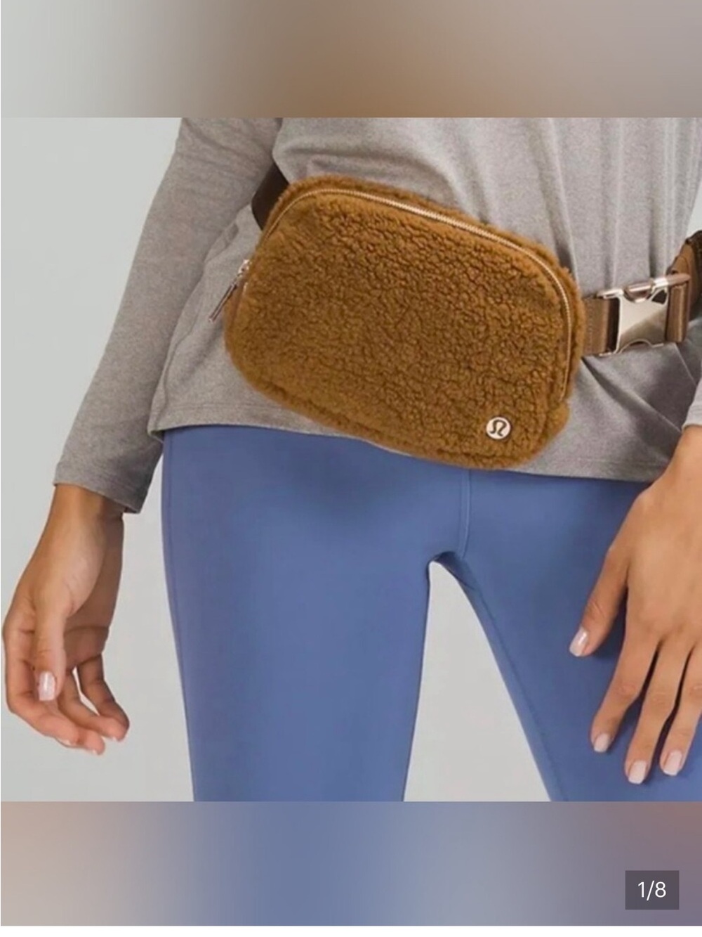 Lululemon Fleece Everywhere Belt Bag in Fleece Teddy Bear Plush